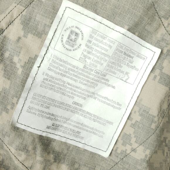 US Army ACU Combat Uniform Top Military UCP Digital Camo Sz Medium Foliage Green - Picture 6 of 12